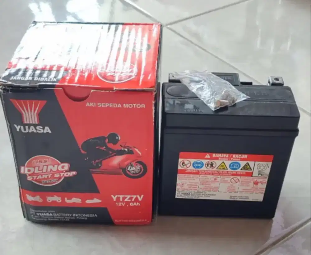 Edisi salah beli Aki Yuasa YTZ7V untuk NMAX OLD, AEROX OLD DAN LEXI