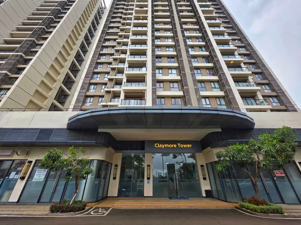 Dijual Apartemen Furnished Skyhouse BSD 3 Bedroom, Selangkah ke AEON Mall BSD