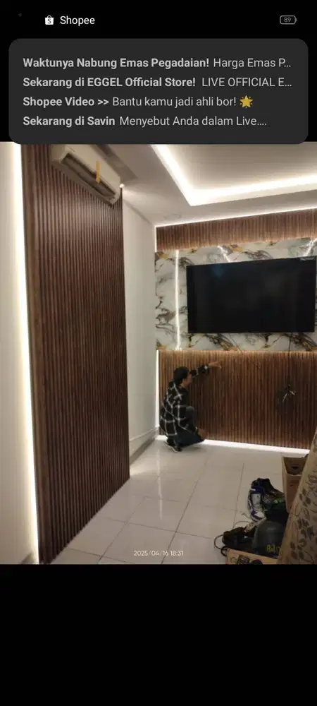 Dekorasi furniture jasa pasang plafon gypsum dan partisi gypsum