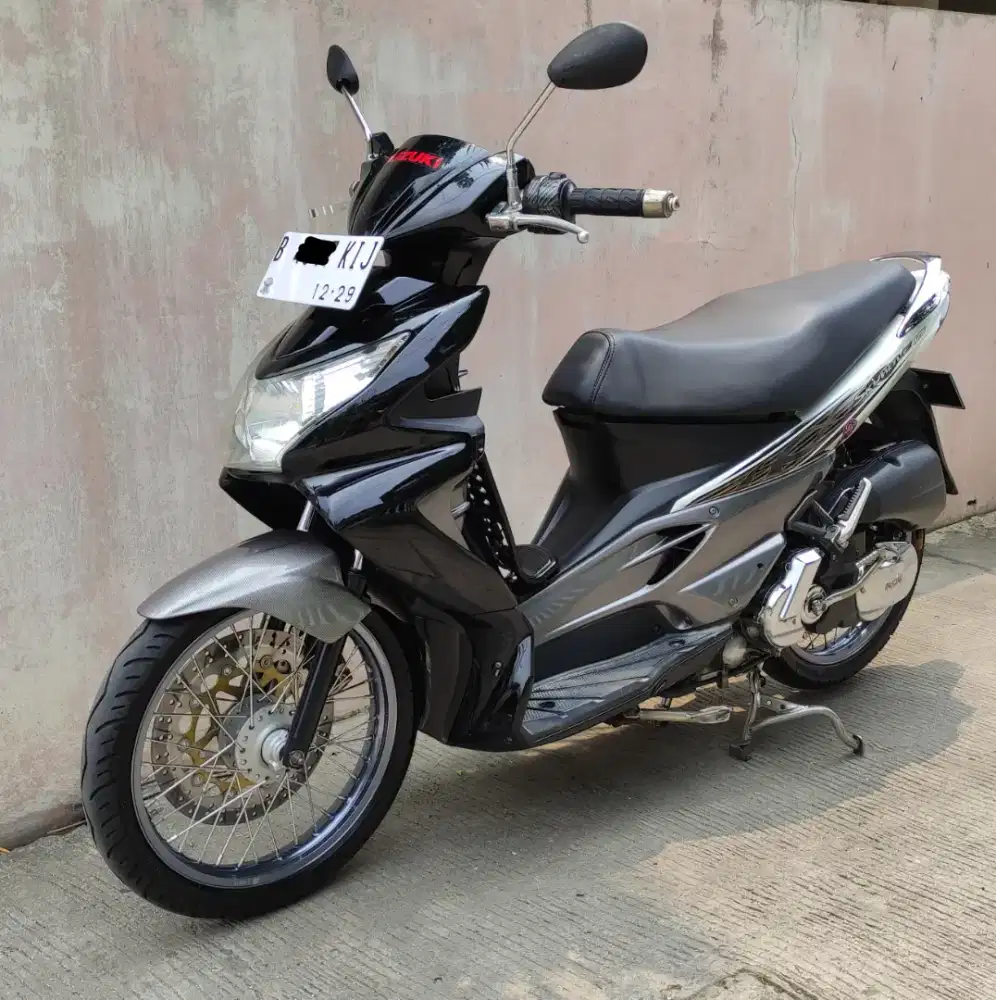 suzuki skywave 125 2008 tameng vietnam mata 1 pajak hidup mulus