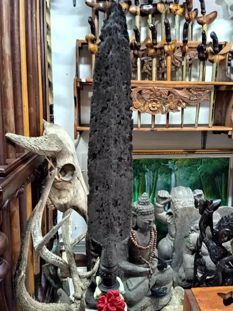 Tombak Pusaka Sepuh Era Singosari Temuan Sungai Original Super Wingit