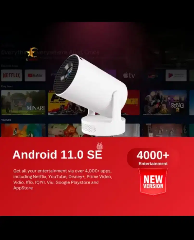 Smart Proyektor LCD TV