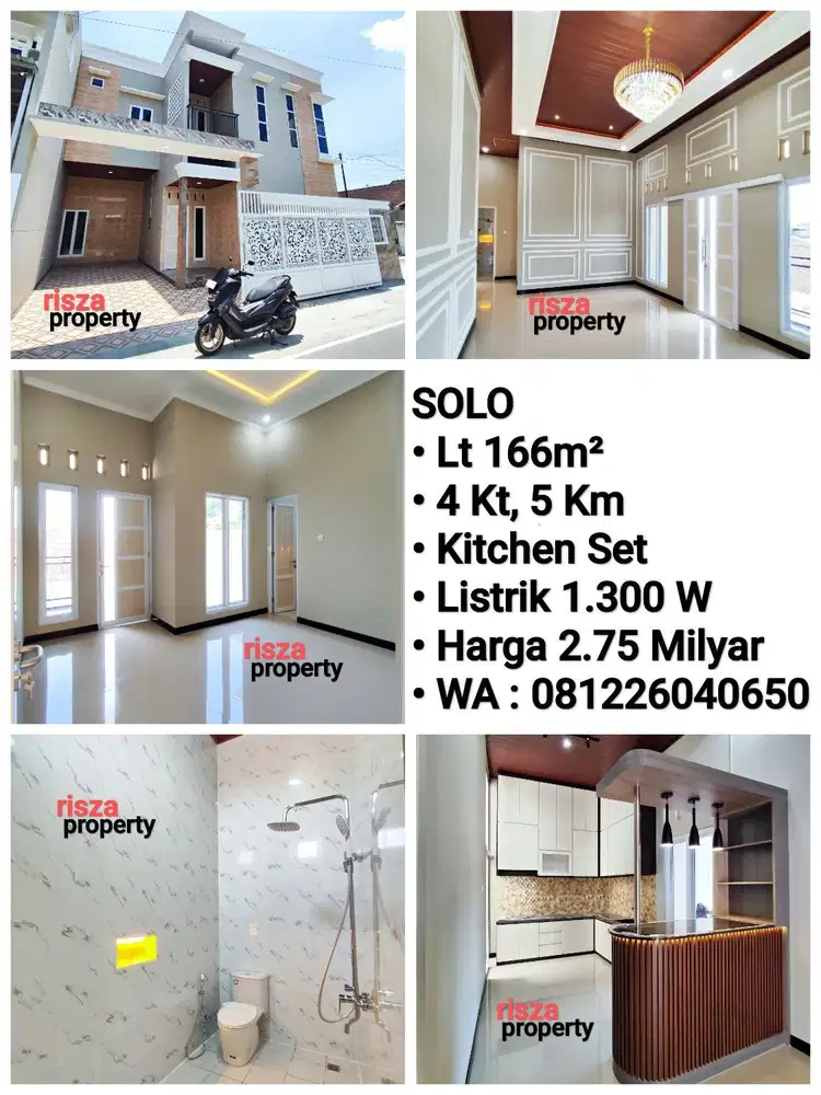 Jual Rumah Baru Di Area Manahan Solo, Dekat Mall, Perkantoran