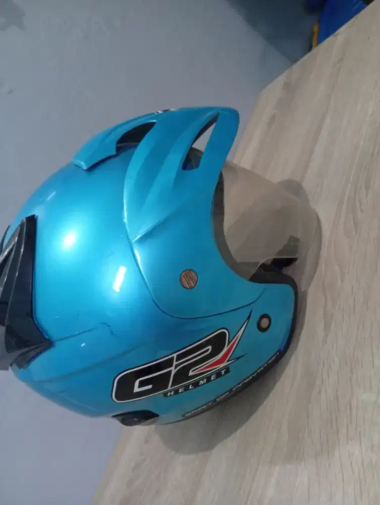 Helm G2 innovator like NEW warna biru