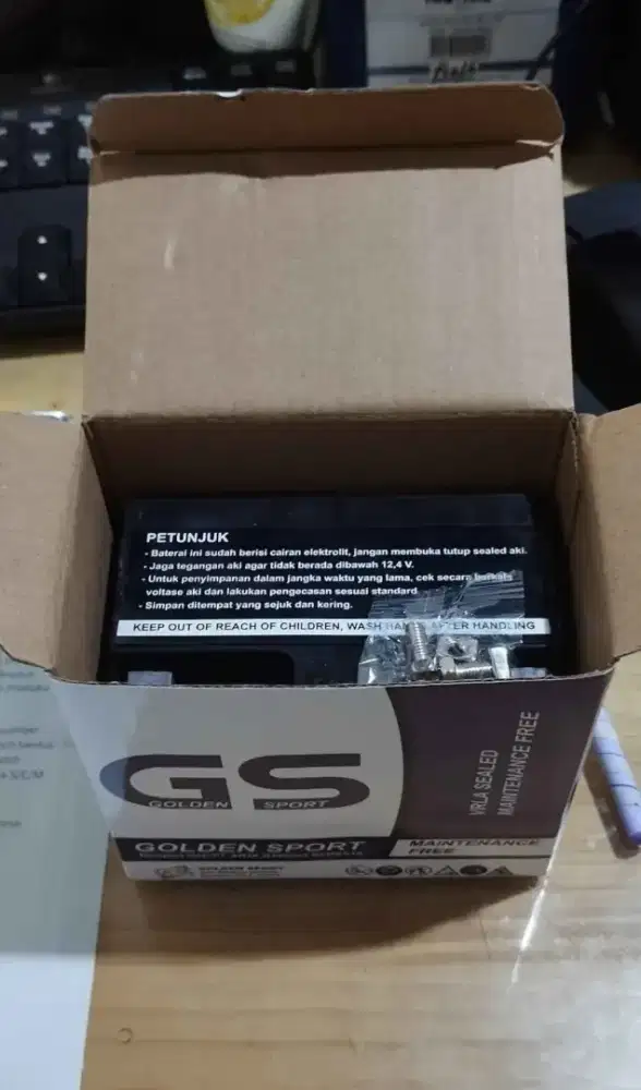 Jual Accu motor GS ( Edisi salah beli )