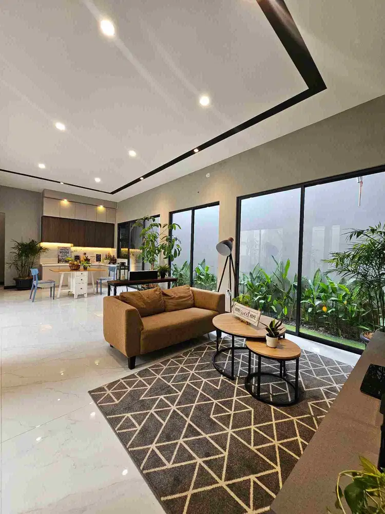 Rumah Cantik Estetik Industrial Furnished Harga Worth It