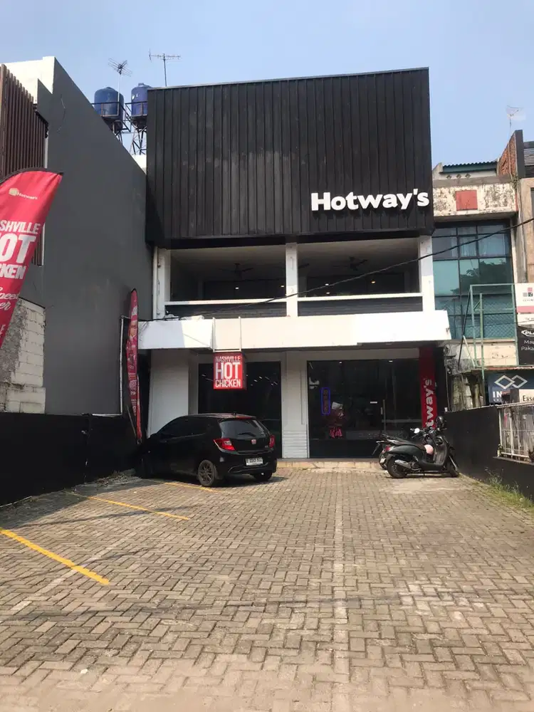 Disewakan Ruko Gandeng Siap Pakai Ex Restoran Dijalan Pesanggrahan, Meruya - Jakarta Barat