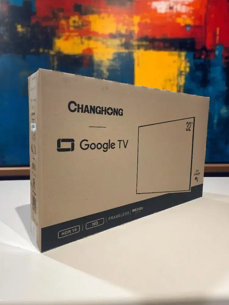 TV Changhong GoogleTV 32inci | baru dan segel