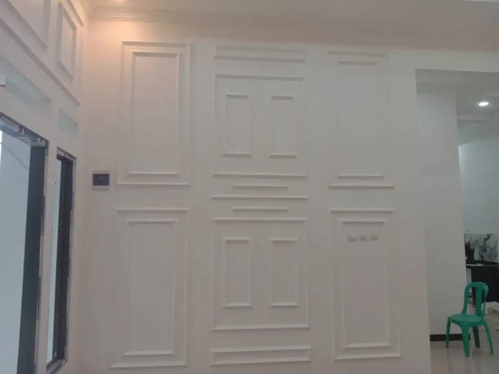 Pasang Gypsum Plafon Partisi Kusen Alumunium Panel WPC Lis Moulding