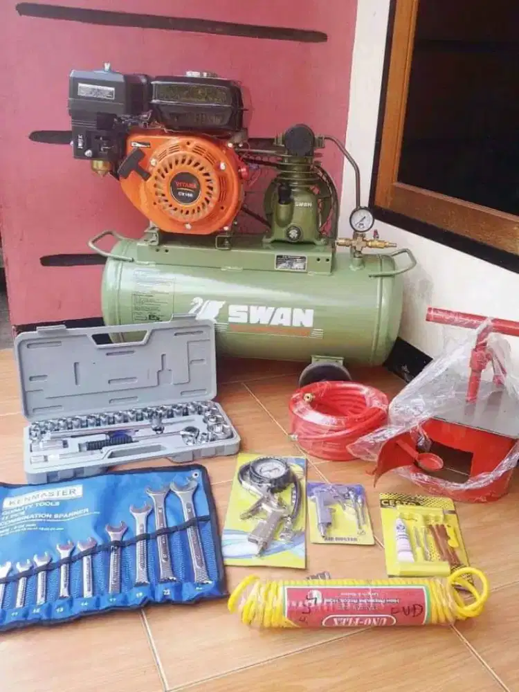 Paket usaha tambal ban bengkel motor