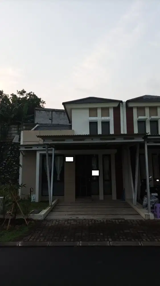 RUMAH DISEWAKAN ADA KANOPI FULL FURNISH CARONA PARK