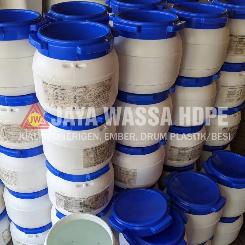 Drum Plastik 10kg Tutup Drat Fermentasi Pot Yogyakarta