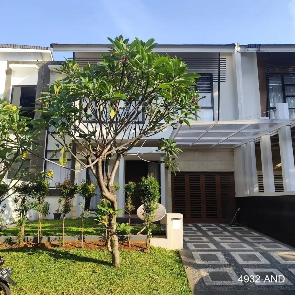 Dijual Rumah Siap Huni Asri Di Discovery Bintaro
