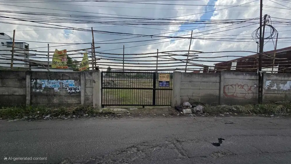 Tanah industri di Raya Cukang Galih - Curug Tangerang