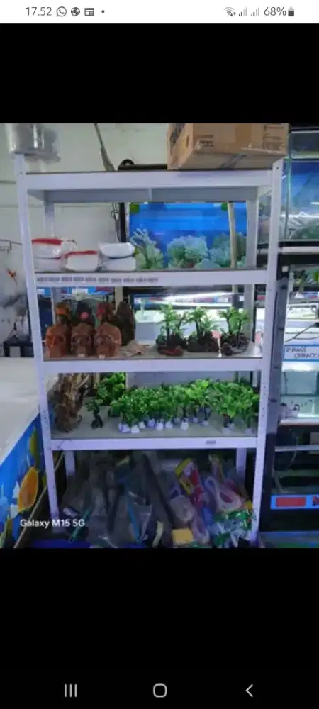 Azko Krisbow Rak Baju Susun 5 Tingkat 90x30x180 cm Besi.