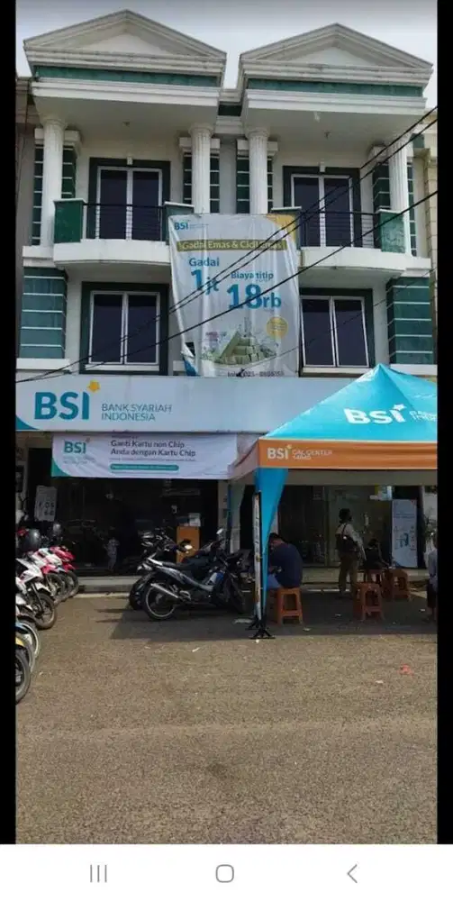 Disewakan Ruko di Harapan Indah