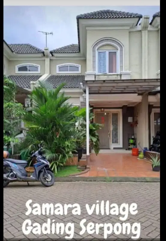 PUNYA RUMAH DI CLUSTER SAMARA DENGAN HARGA  SALE SIAP HUNI