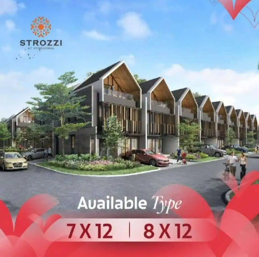 Dijual Rumah Cluster Strozzi