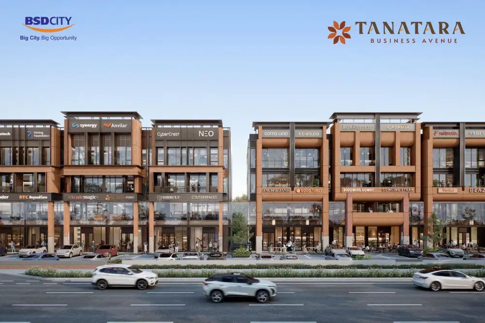 Ruko 4 Lantai Tanatara BSD City – Lokasi Super Strategis