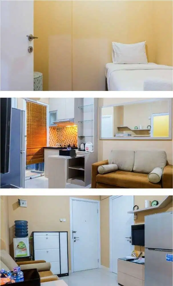 Dijual Apartemen Green Pramuka 2BR Full furnished Tower Chrysant