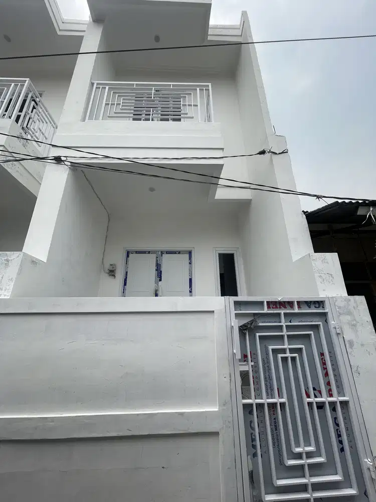 Dijual Rumah Baru 2 Lantai Akses Jalan Motor Di Pramuka