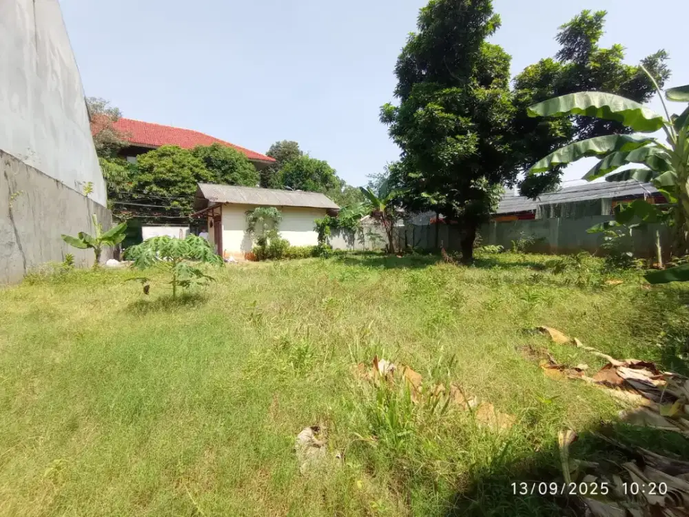Hotsale! kavling HOEK persegi cocok utk Rumah/Kantor di Tanah Kusir