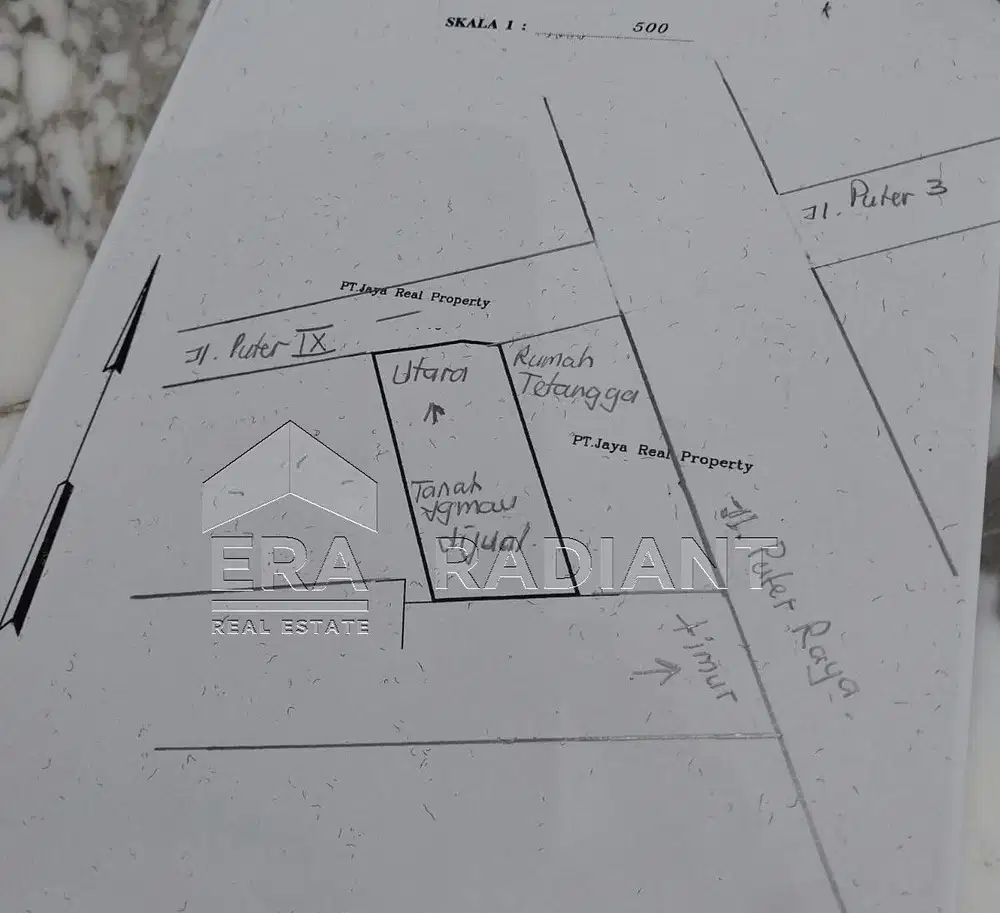 Tanah Dijual di Puter, Bintaro Sektor 5