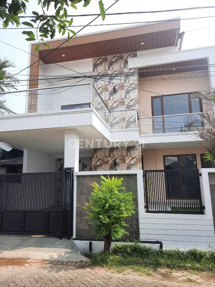 Rumah Mewah Cantik Strategis Di Bintaro Sektor 5, Semi Furnished