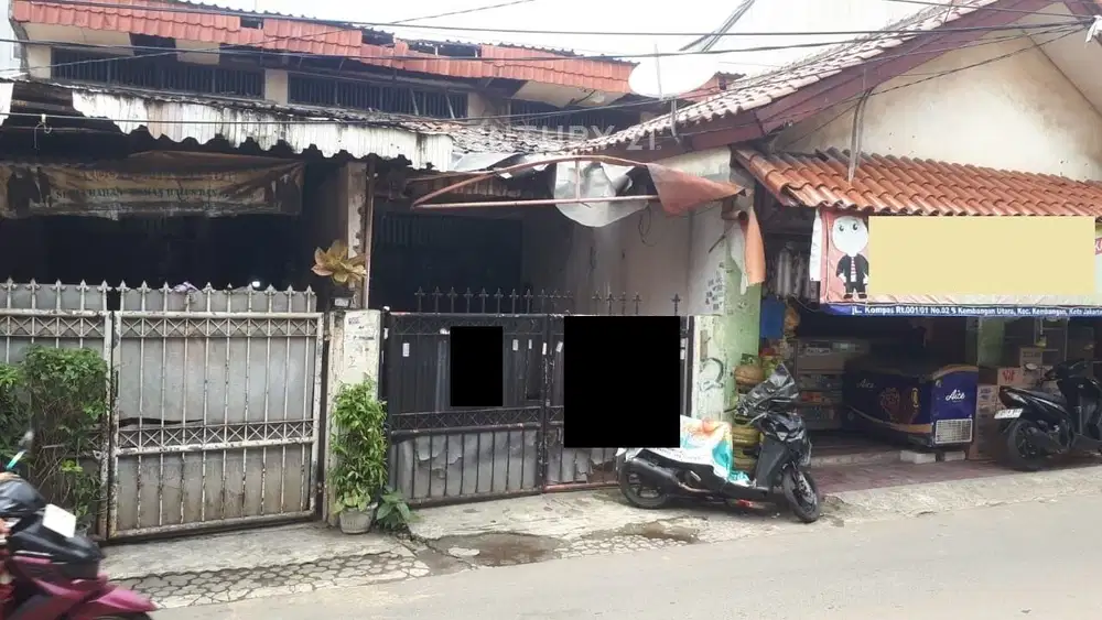 Rumah Tua Hitung Tanah Di Kembangan Utara  Jakarta Barat