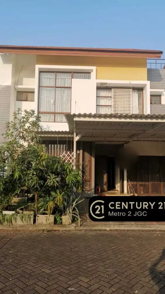 JUAL RUMAH 2 LANTAI NYAMAN, ASRI CLUSTER LANTANA JGC JAKARTA