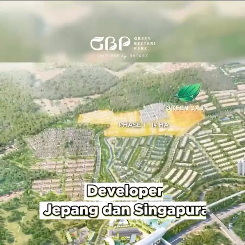 Dijual Rumah Baru Green Casa di Green Bestari Park