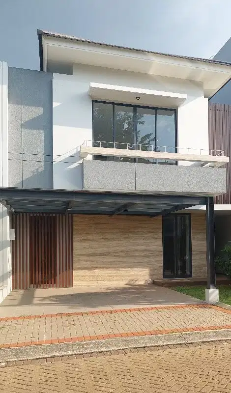 Rumah siap huni dalam cluster kebayoran residence bintaro