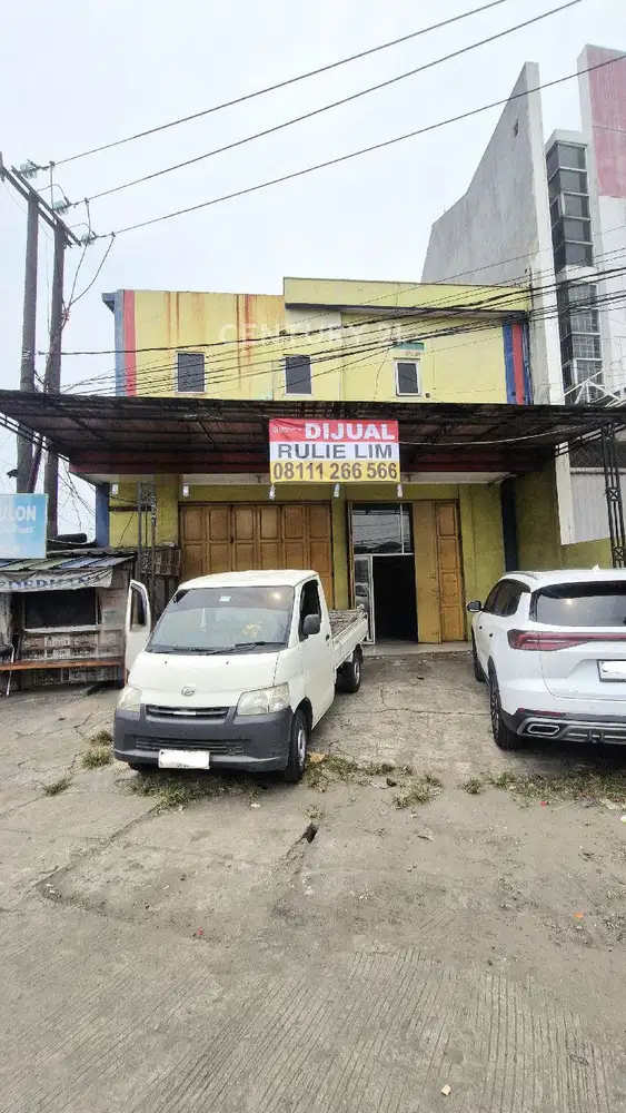 Ruko Gandeng 2 Di Persimpangan Jalan Balaraja Tangerang