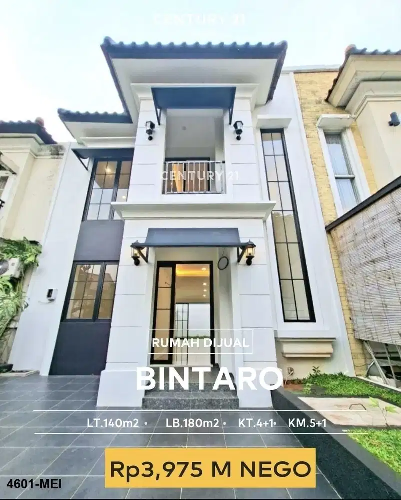 Dijual Rumah Brand New Strategis Siap Huni Di Bintaro Sektor 9