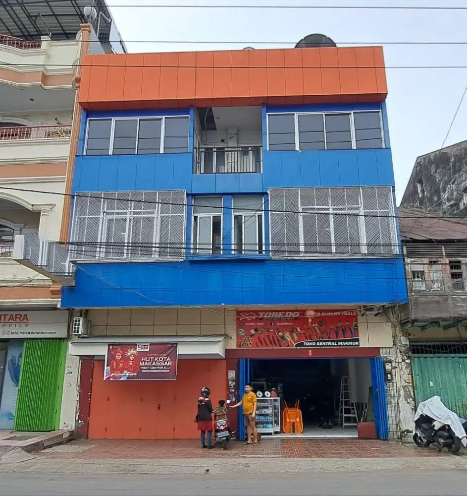 Ruko 4 Lantai Strategis Siap Huni Di Jalan Sulawesi