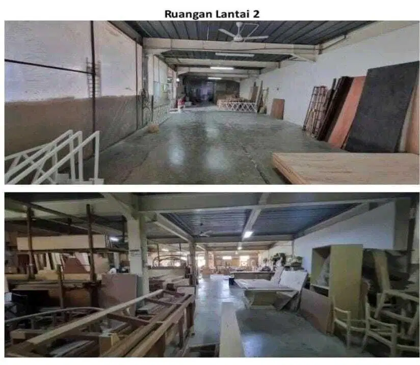 Dijual Gudang DO Serua Depok 3 Lantai