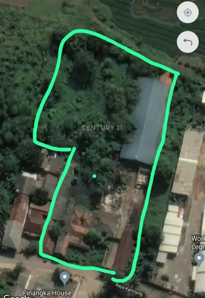 Tanah Luas Cocok Untuk Usaha Di Samping Tol Cikampek