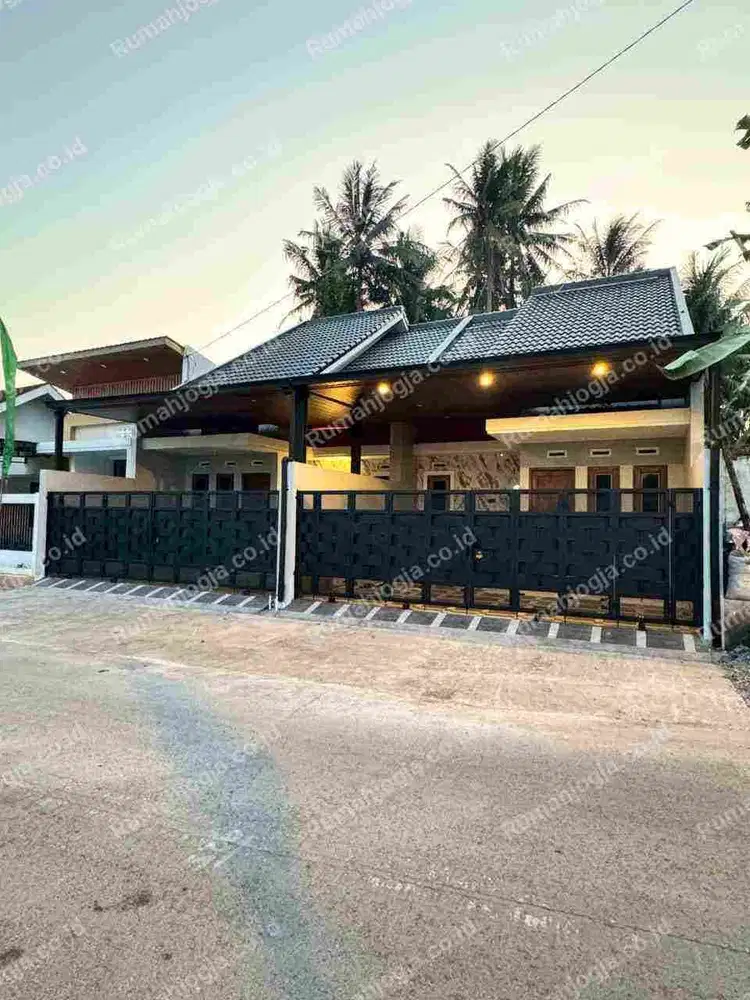 rumah sangat nyaman dan asri dekat pasar godean