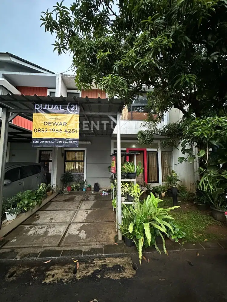 Rumah 2 Lantai Nyaman Dan Asri Di Galeria Residence Ciputat S8627