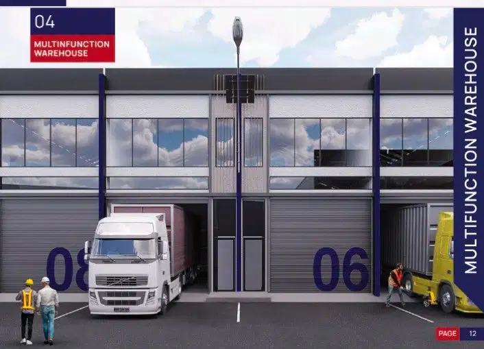 Disewakan Gudang Multi Guna di Samping Bandara