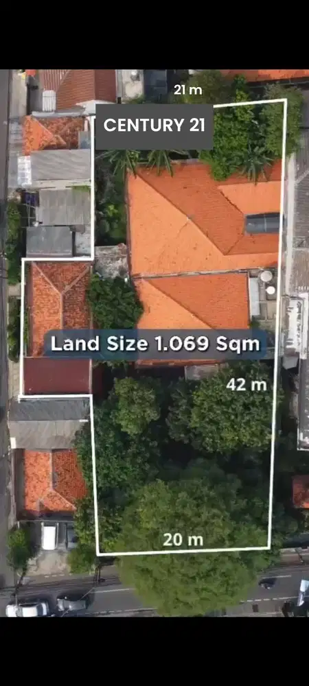 Tanah Ada Bangunan Harga NJOP Di Asem Baris Raya Tebet Jaksel