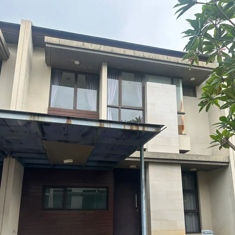 Rumah semi furnished dekat Grand Lucky BSD Serpong