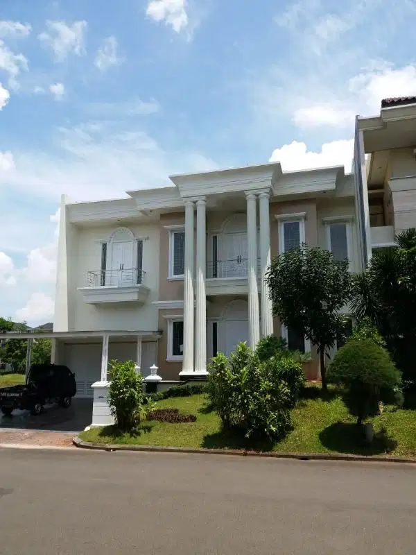 Turun Harga Rumah Mewah Kawasan Prestigious The Crown Gading Serpong