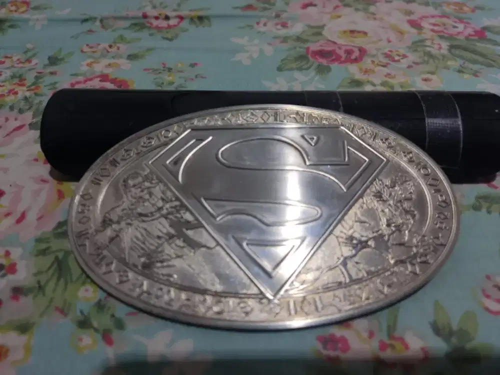 Sabuk gesper Superman by Warner bros original