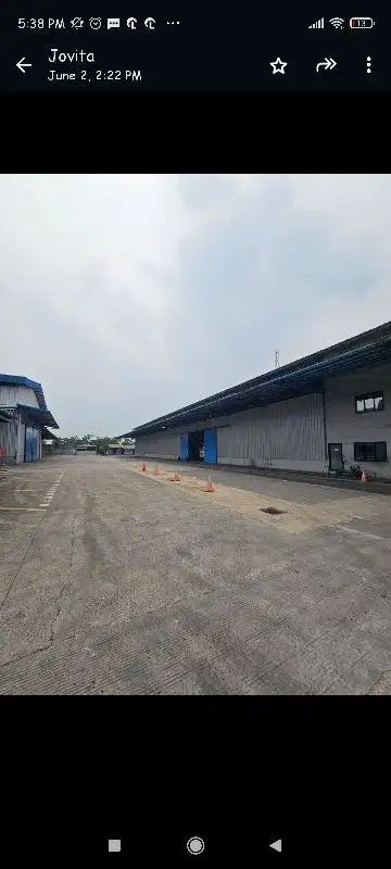 DIJUAL PABRIK 7500m² DI JATAKE BAGUS