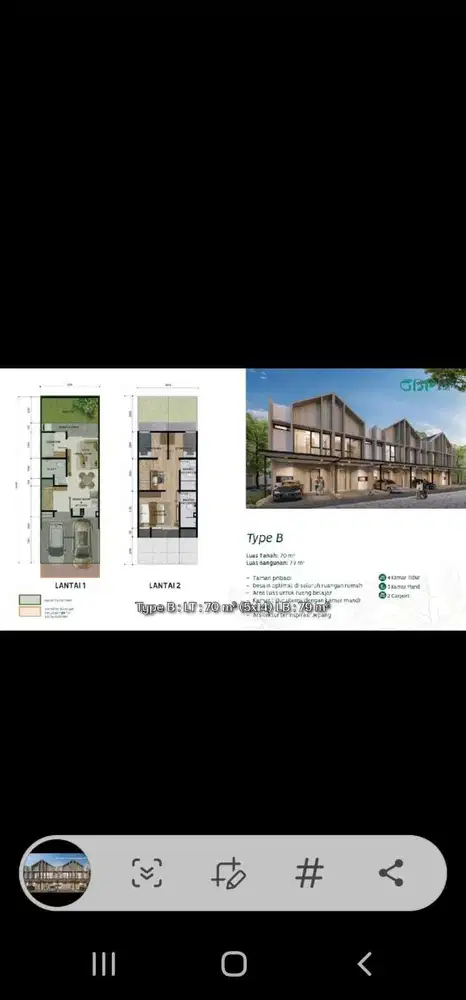 Dijual Rumah Green Bestari Park Tangerang