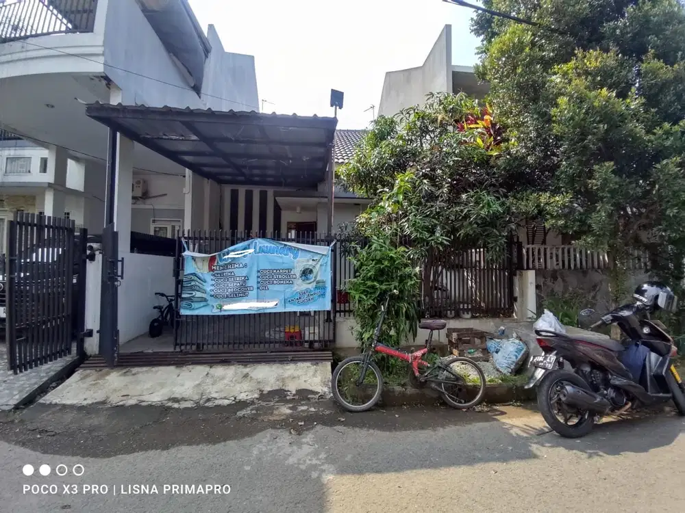 rumah minimalis lokasi strategis di cluster adipura gedebage bandung