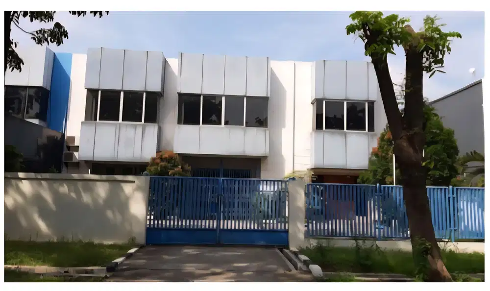 Gudang dekat tol Luas 864 m2 kawasan industri jababeka 1 cikarang