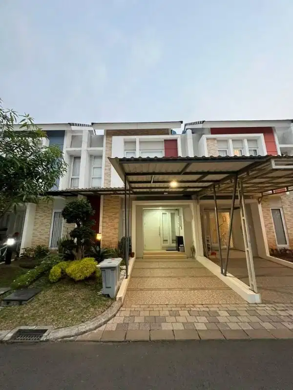 PUNYA RUMAH SUDAH ADA FURNISH LOKASI DI CLUSTER VERDI