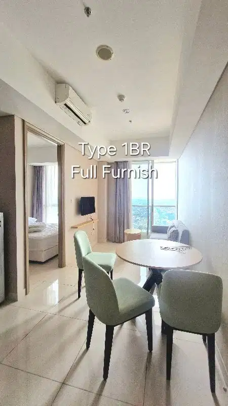 Dijual Apartmen Taman Anggrek Residences 1 BR